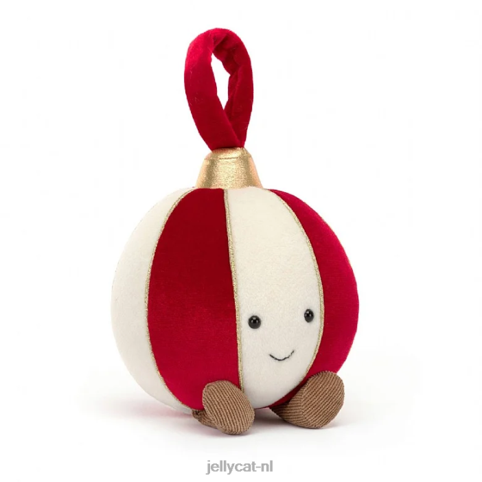 Jellycat leuke kerstbal meerkleurig NJJ6898 speelgoed-