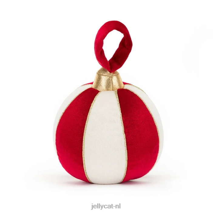 Jellycat leuke kerstbal meerkleurig NJJ6898 speelgoed-