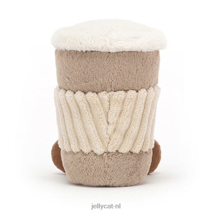 Jellycat leuke koffie-to-go beige NJJ68675 speelgoed-