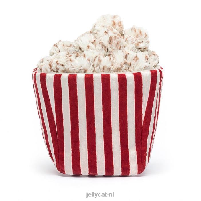 Jellycat leuke popcorn meerkleurig NJJ68107 speelgoed-