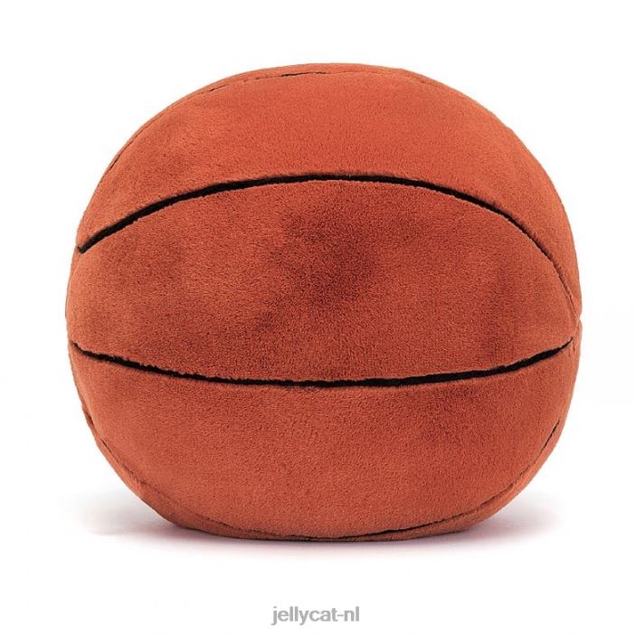 Jellycat leuke sportbasketbal oranje NJJ68165 speelgoed-