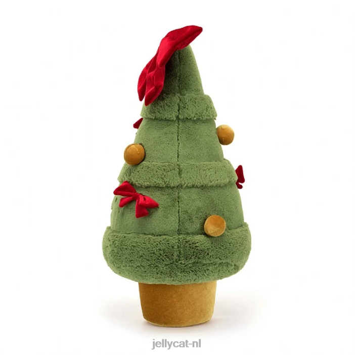 Jellycat leuke versierde kerstboom meerkleurig NJJ68588 speelgoed-