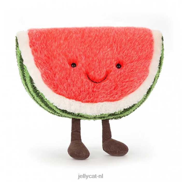 Jellycat leuke watermeloen roze NJJ68602 speelgoed-