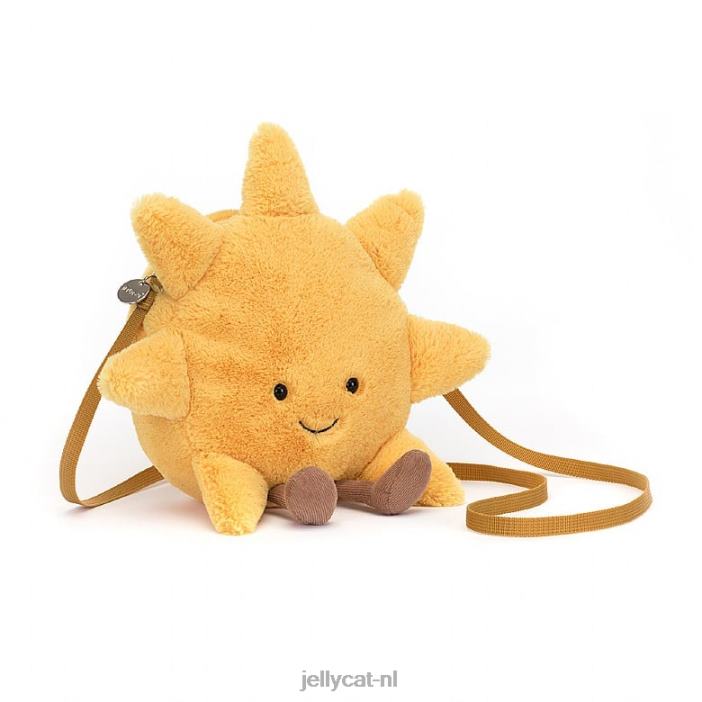 Jellycat leuke zonnezak geel NJJ68114 tas