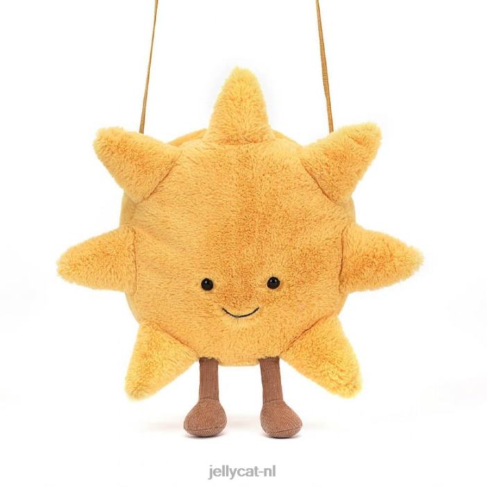 Jellycat leuke zonnezak geel NJJ68114 tas