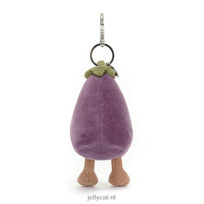 Jellycat levendige aubergine tasbedel paars NJJ6875 accessoire
