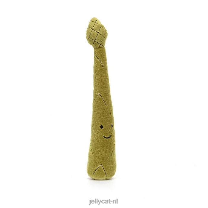 Jellycat levendige groente asperges groen NJJ68564 speelgoed-