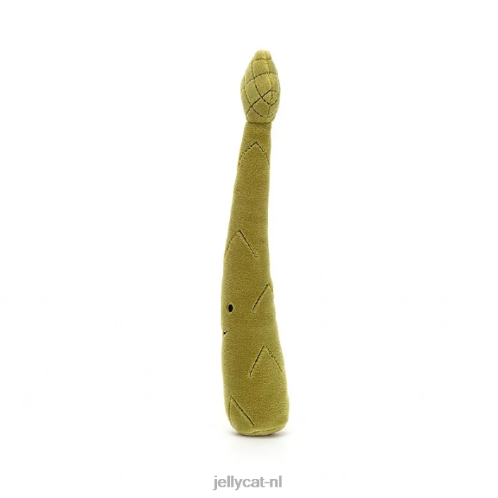 Jellycat levendige groente asperges groen NJJ68564 speelgoed-