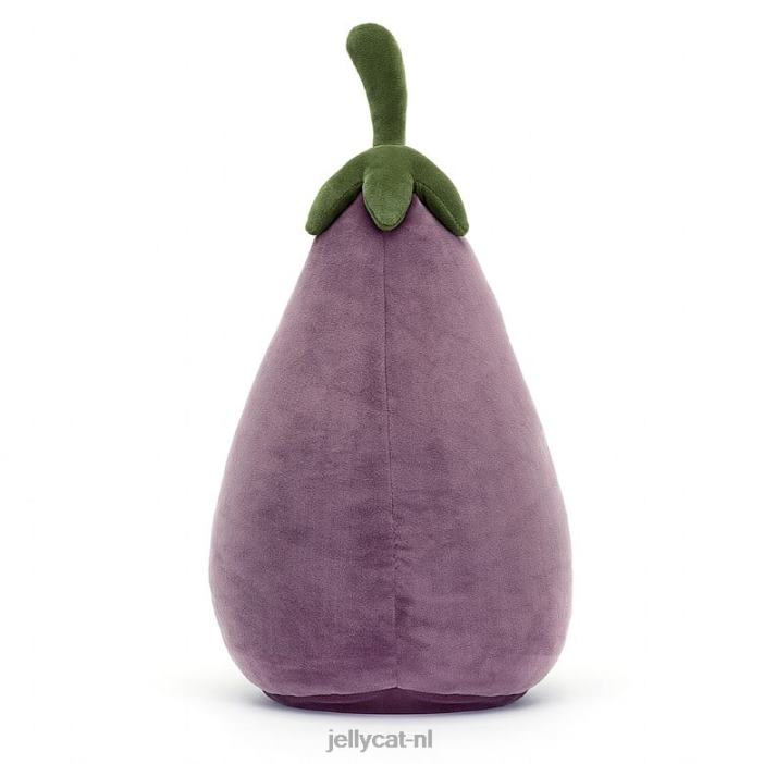 Jellycat levendige groente aubergine paars NJJ68246 speelgoed-