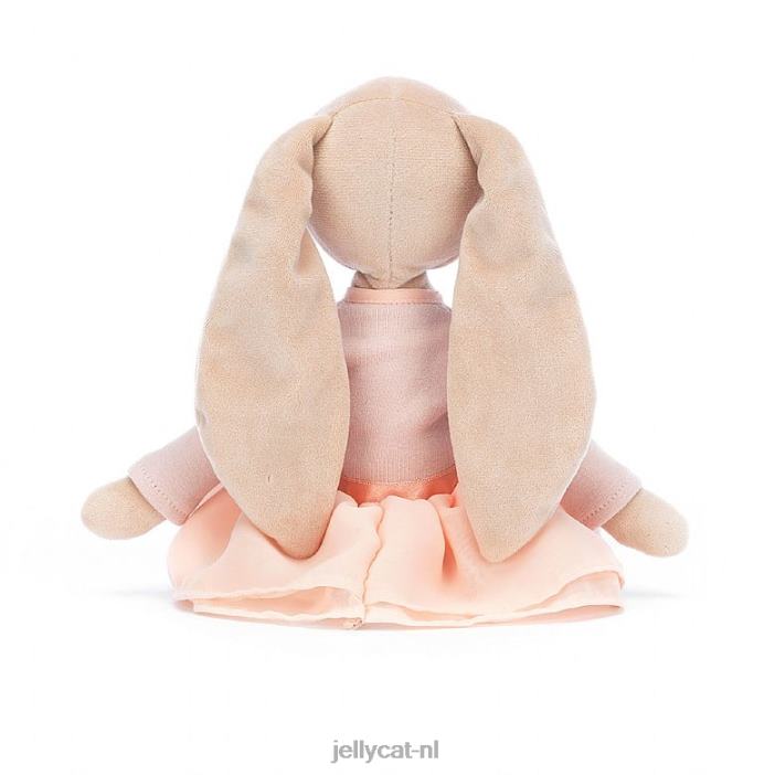 Jellycat lila ballerina konijntje beige NJJ68323 speelgoed-