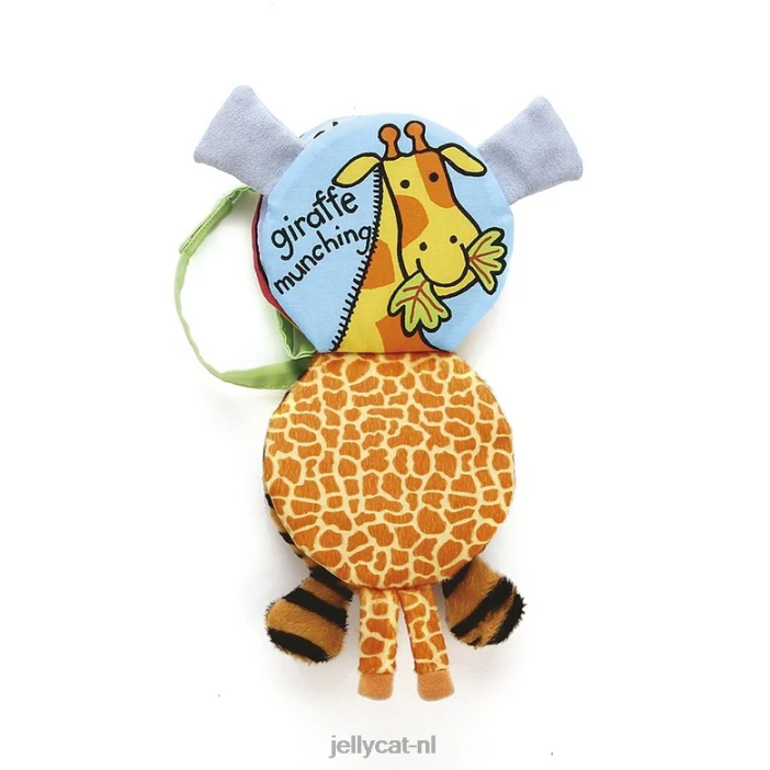 Jellycat mijn jungleboek meerkleurig NJJ68755 boek