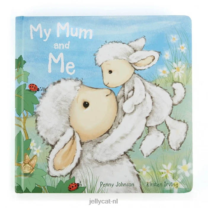 Jellycat mijn moeder en ik boek meerkleurig NJJ68789 boek