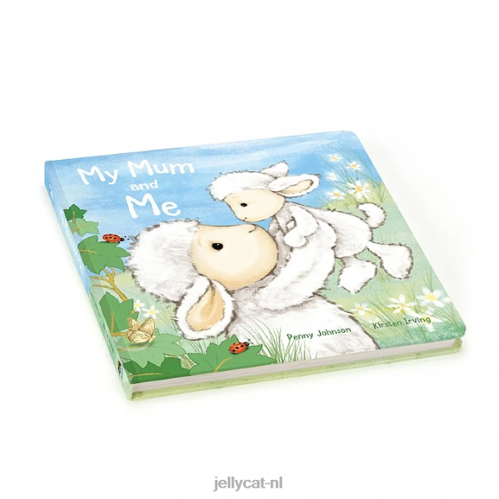 Jellycat mijn moeder en ik boek meerkleurig NJJ68789 boek