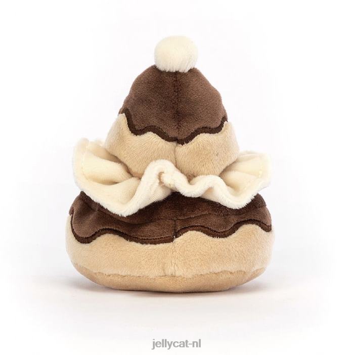 Jellycat mooie patisserie religieuse veelkleurig NJJ68170 speelgoed-
