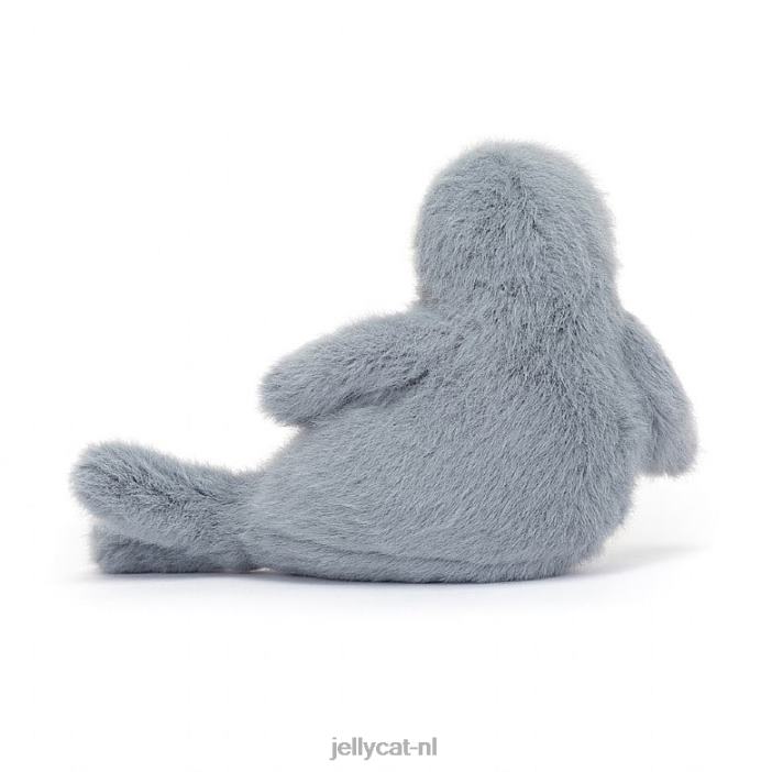 Jellycat nauticool roly poly seal grijs en wit NJJ6885 speelgoed-