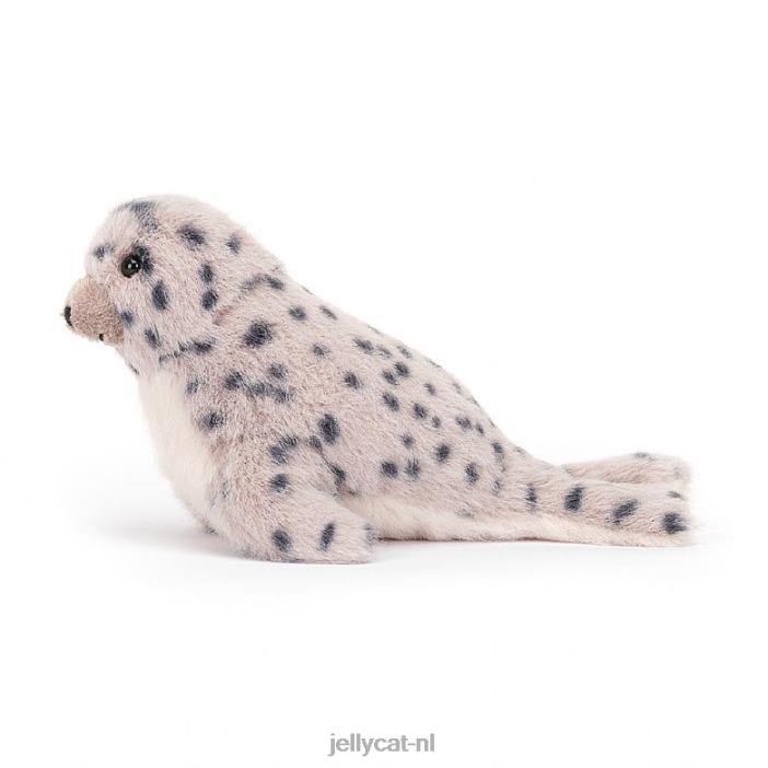 Jellycat nauticool roly poly seal grijs en wit NJJ6885 speelgoed-