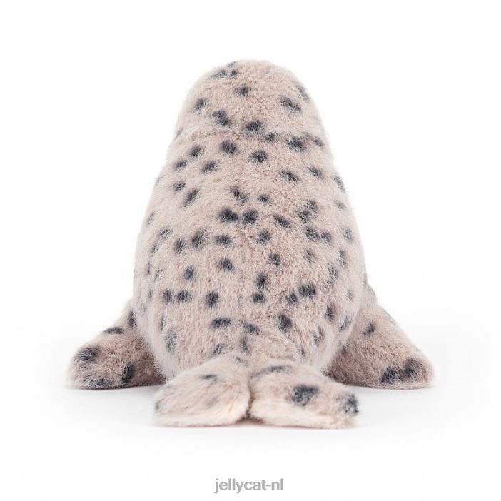 Jellycat nauticool roly poly seal grijs en wit NJJ6885 speelgoed-