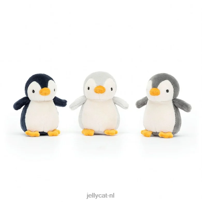 Jellycat nestelende pinguïns veelkleurig NJJ68644 speelgoed-