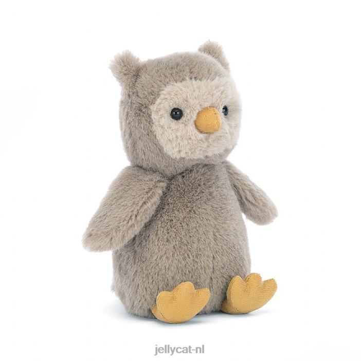 Jellycat nippeluil grijs NJJ68234 speelgoed-
