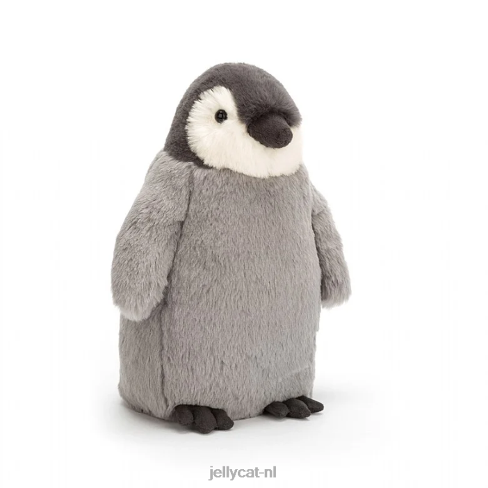 Jellycat percy pinguïn grijs NJJ68184 speelgoed-