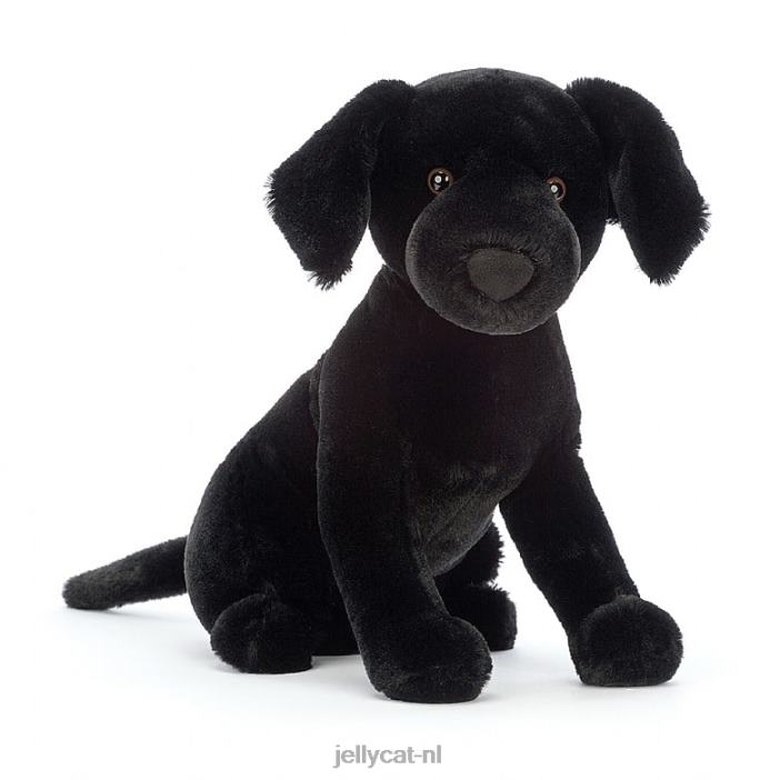 Jellycat pippa labrador zwart NJJ68125 speelgoed-