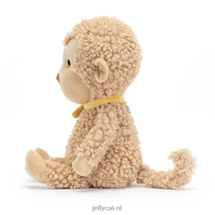 Jellycat pluizig aapje bruin NJJ68395 speelgoed-