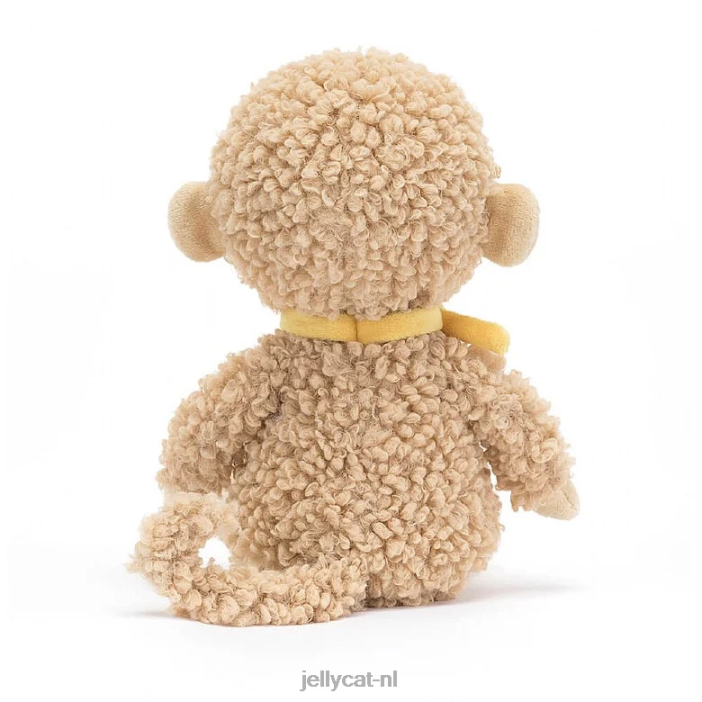 Jellycat pluizig aapje bruin NJJ68395 speelgoed-