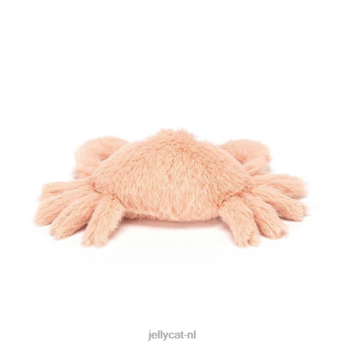 Jellycat pluizige krab oranje NJJ68677 speelgoed-