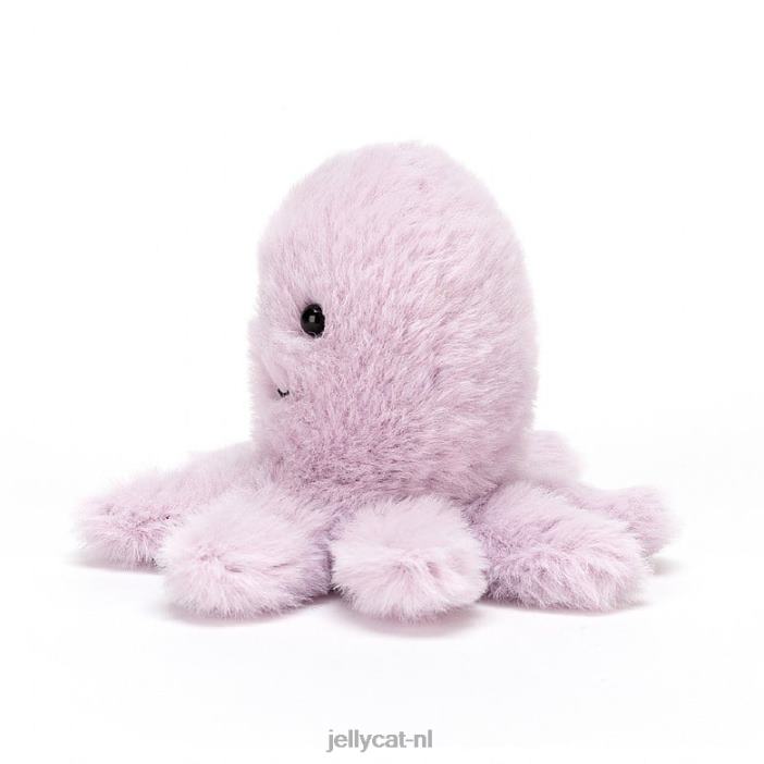 Jellycat pluizige octopus paars NJJ68623 speelgoed-