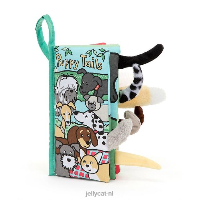 Jellycat puppystaarten activiteitenboekje meerkleurig NJJ68803 boek