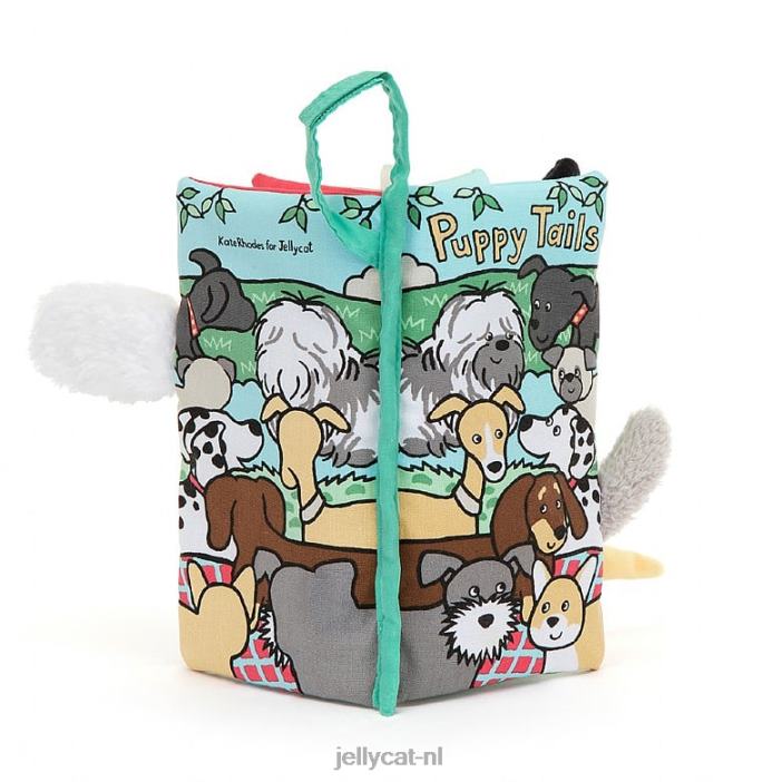Jellycat puppystaarten activiteitenboekje meerkleurig NJJ68803 boek