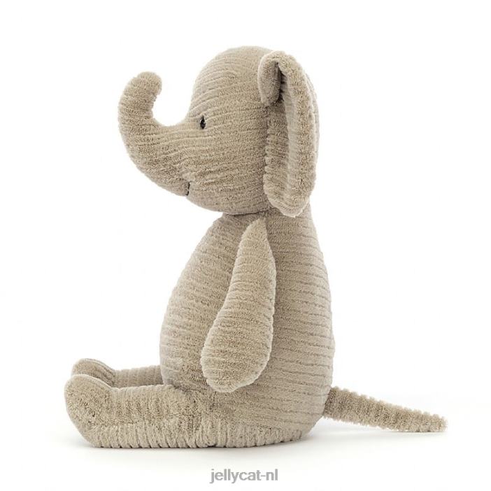 Jellycat quaxy olifant grijs NJJ68427 speelgoed-