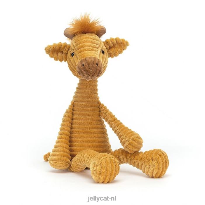 Jellycat ribbe giraffe geel NJJ68369 speelgoed-