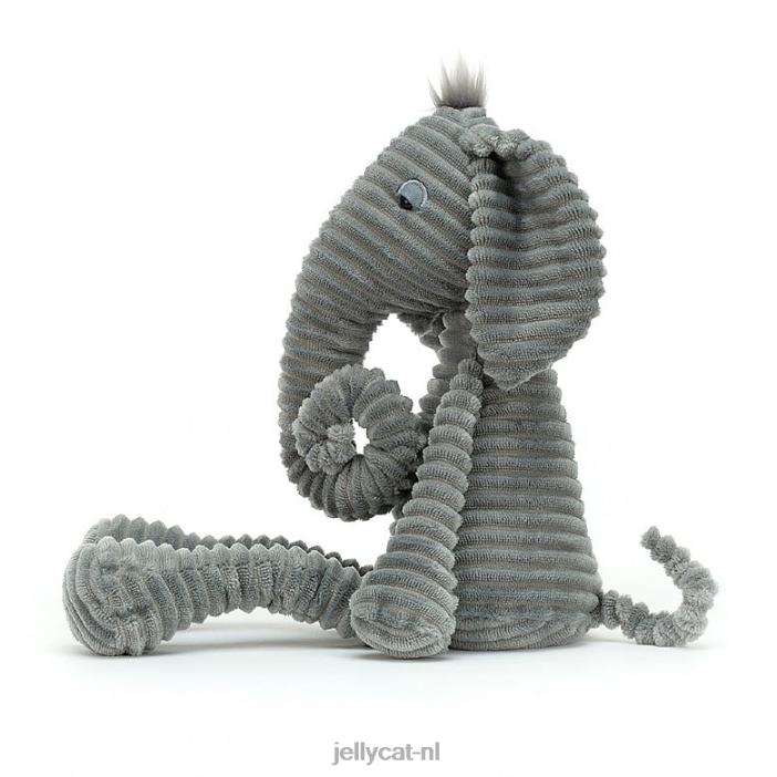 Jellycat ribbel olifant grijs NJJ68428 speelgoed-