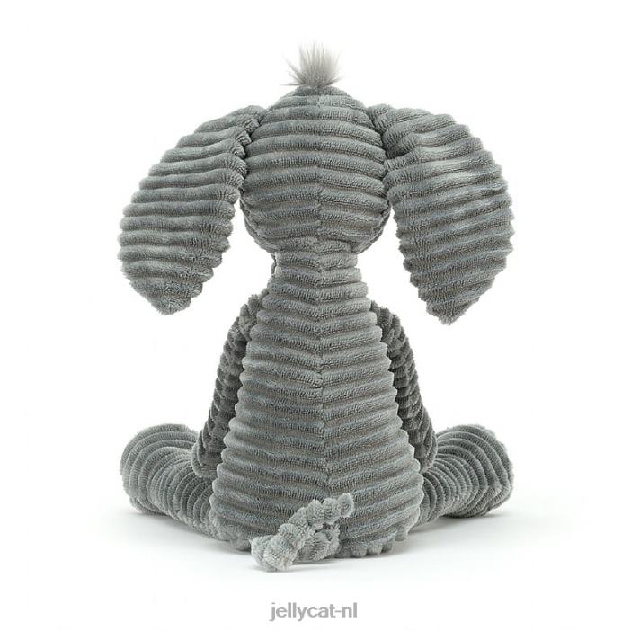 Jellycat ribbel olifant grijs NJJ68428 speelgoed-
