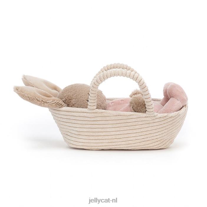 Jellycat rock-a-bye konijntje beige NJJ68562 speelgoed-