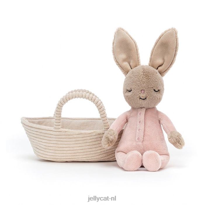 Jellycat rock-a-bye konijntje beige NJJ68562 speelgoed-
