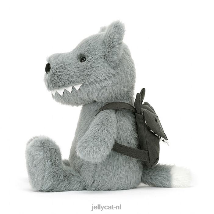 Jellycat rugzak wolf grijs NJJ68290 speelgoed-