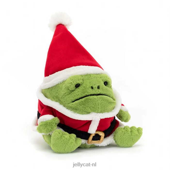 Jellycat santa Ricky regenkikker groen NJJ6860 speelgoed-