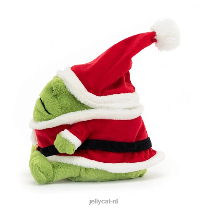 Jellycat santa Ricky regenkikker groen NJJ6860 speelgoed-