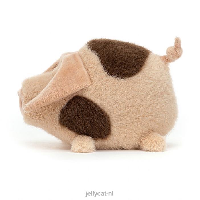 Jellycat schots en scheef oude plek bruin en wit NJJ68360 speelgoed-