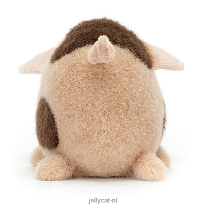 Jellycat schots en scheef oude plek bruin en wit NJJ68360 speelgoed-