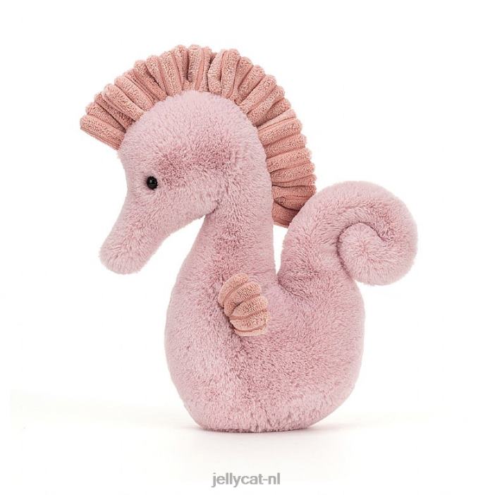 Jellycat sienna zeepaardje roze NJJ68467 speelgoed-