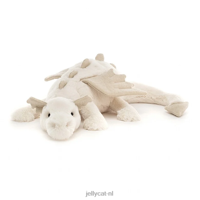 Jellycat sneeuwdraak wit NJJ6851 speelgoed-