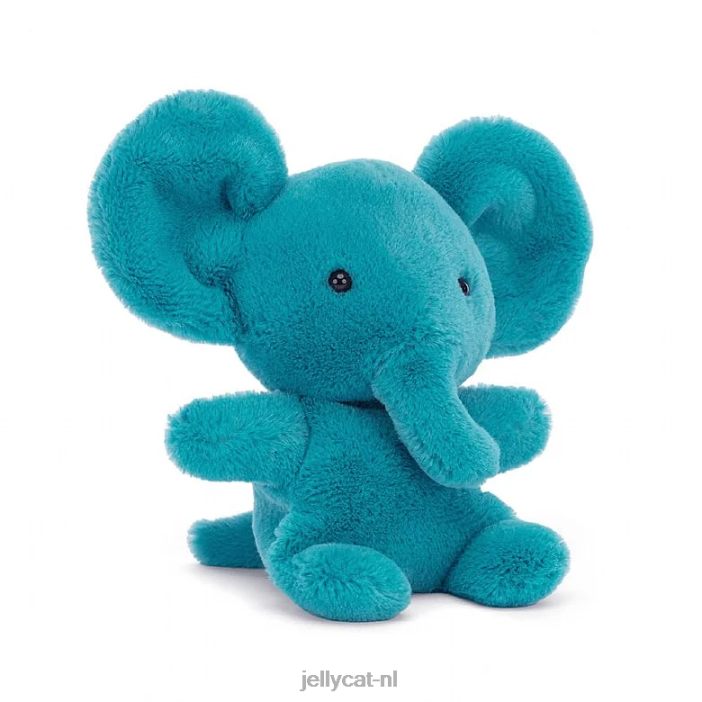 Jellycat snoepje olifant blauw NJJ68291 speelgoed-