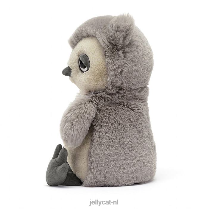 Jellycat snoozen uil grijs en wit NJJ68494 speelgoed-