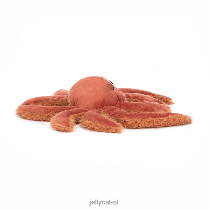 Jellycat spindelschenkel krab oranje NJJ68444 speelgoed-