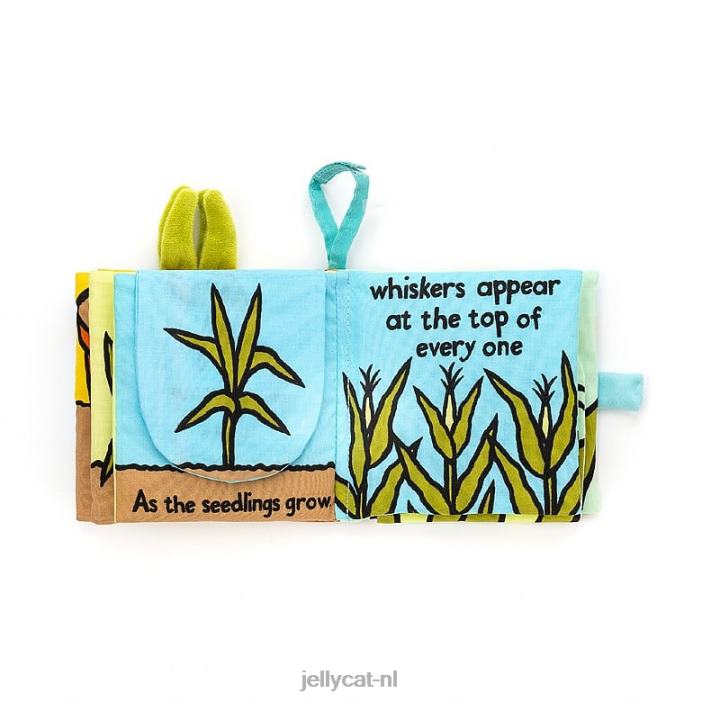 Jellycat suikermaïsboek meerkleurig NJJ68775 boek