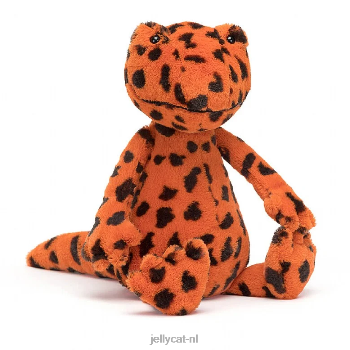 Jellycat syd salamander oranje NJJ68396 speelgoed-