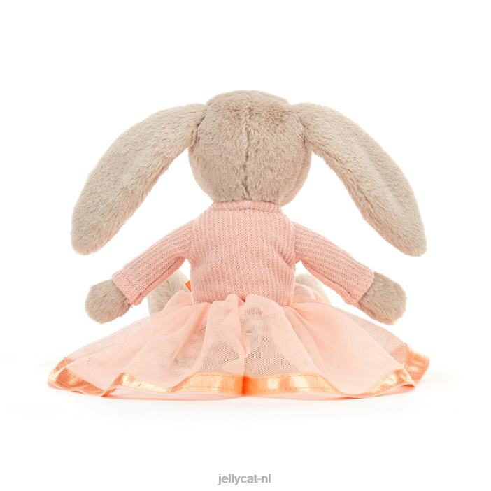 Jellycat tartan lottie konijntje rood NJJ68168 speelgoed-